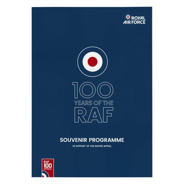 100 Years of the RAF Souvenir Programme